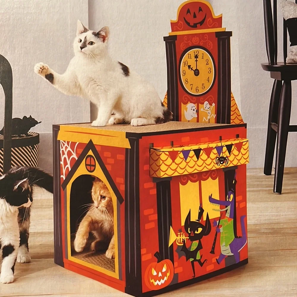 Halloween Cat Scratcher.